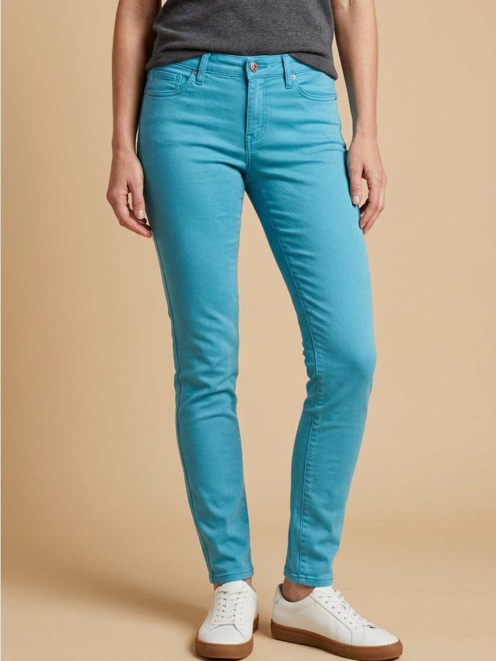 Ag Adriano Goldschmied Turquoise Skinny Jeans
